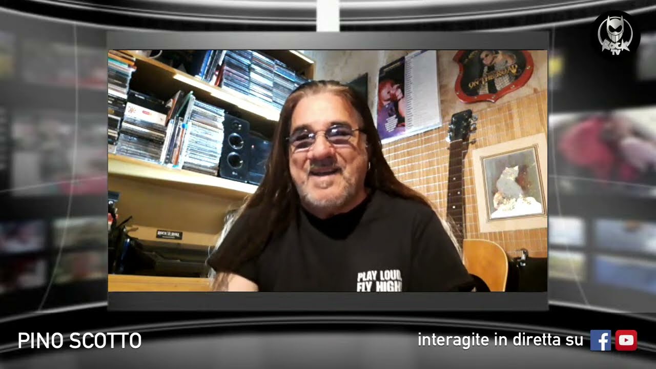PINO SCOTTO ? LIVE SU ROCK TV ??? 13 GIUGNO 2022