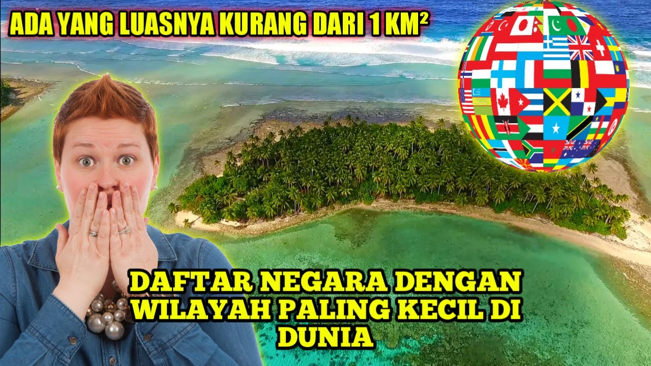 10 negara dengan luas wilayah paling kecil 2022 - F.O