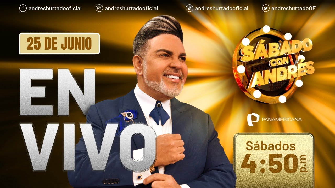 ? #ENVIVO | Sábado con Andrés 23-07-2022