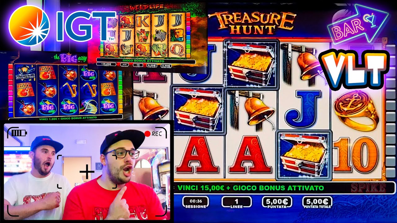 Giochiamo ancora alle VLT Spielo: THE BIG EASY, THE WILD LIFE, TREASURE HUNT, ecc ? - SLOT ITALIA