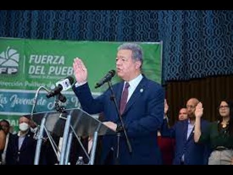 LEONEL FERNANDEZ JURAMENTA NUEVOS MIEMBROS DESDE LA PROVINCIA INDEPENDENCIA