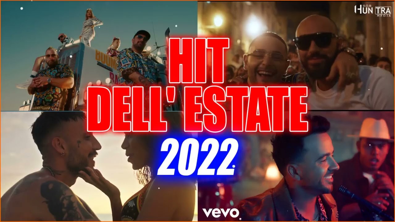 MIX ESTATE 2022 - CANZONI ESTATE 2022 - TORMENTONI DELL'ESTATE 2022