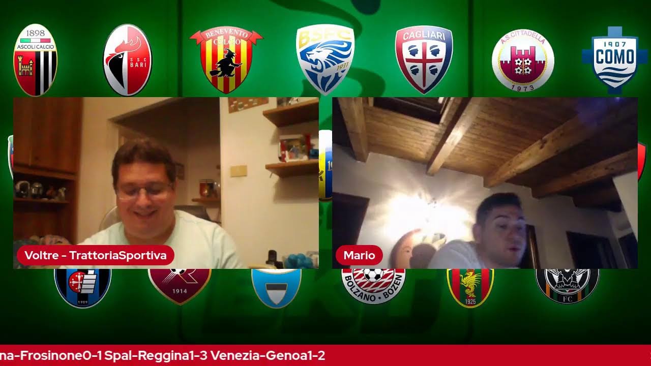 LIVE REACTION VENEZIA - GENOA E BENEVENTO - COSENZA