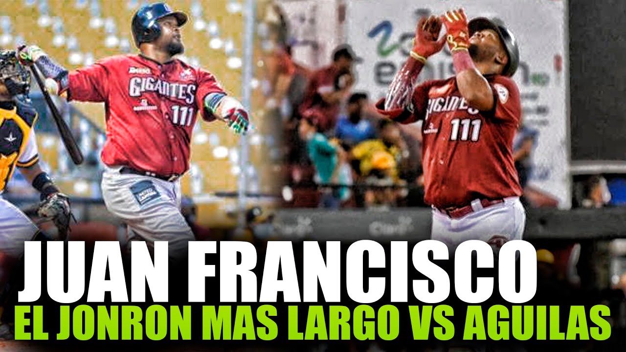 JUAN FRANCISCO Conecta El Jonron Mas Largo En El Estadio Cibao