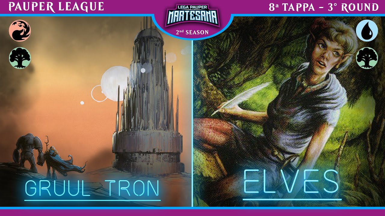 MTG PAUPER - Gruul Tron vs Elves- LPMartesana