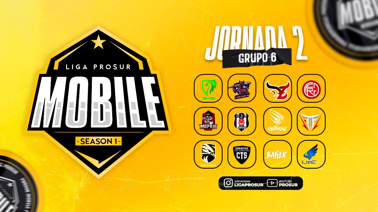 LIGA PROSUR MOBILE - GRUPO 6 - JORNADA 4 y 5