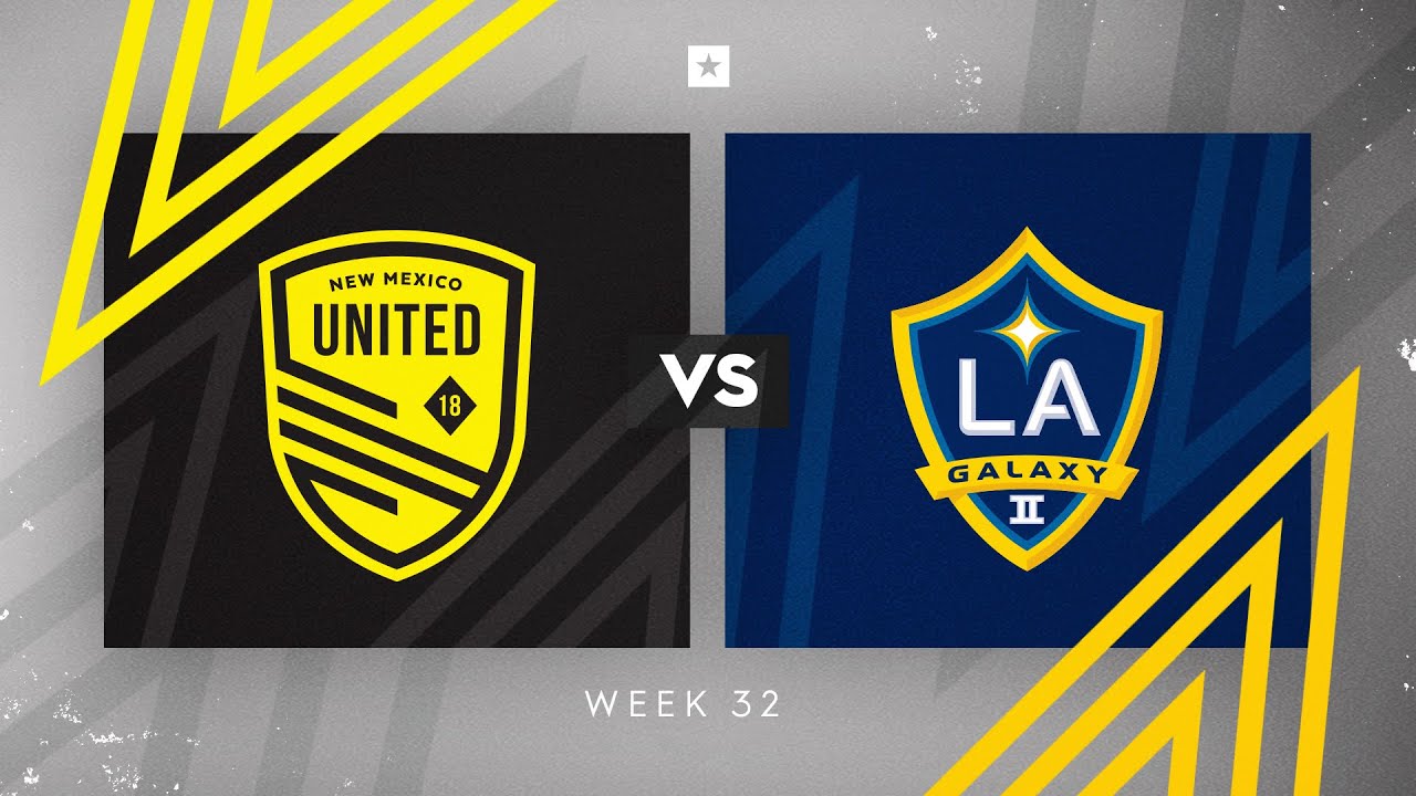 New Mexico United vs LA Galaxy II: October 12, 2022