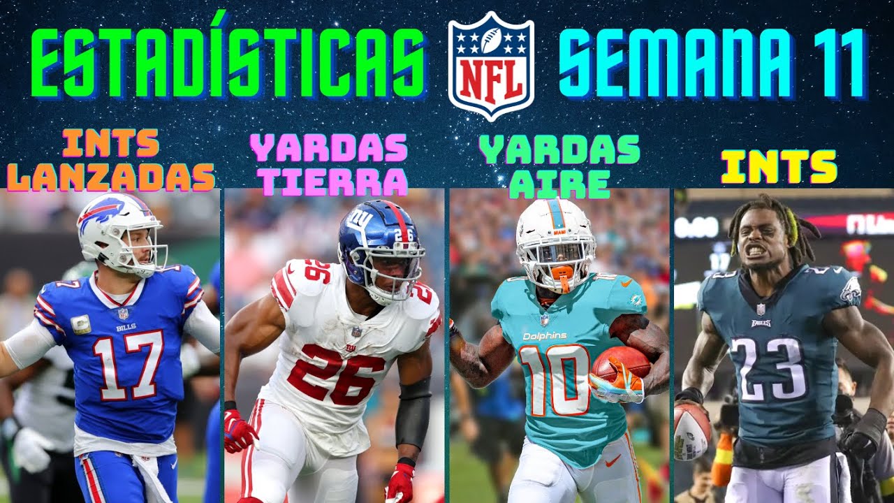 Estadísticas y Galardones - Semana 11 | NFL 2022