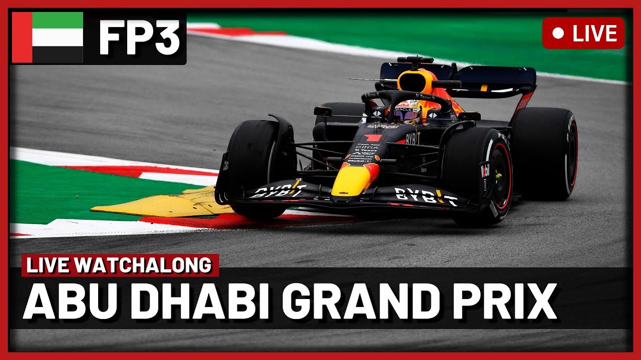 F1 Live - Abu Dhabi GP FP3 Watchalong
