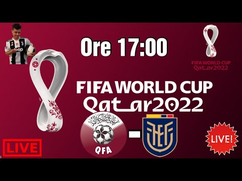 Guardiamoci insieme Qatar - Ecuador Fase a Gironi Mondiali Qatar 2022