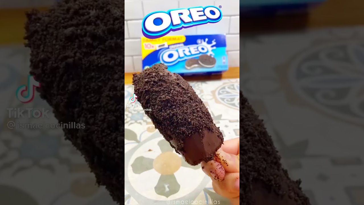 Helado de Oreo 2 INGREDIENTES!