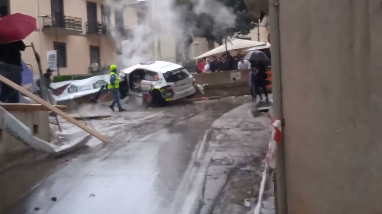crash rally Cassino-Pico PS 2