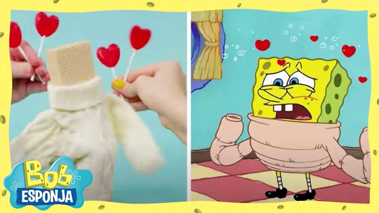 Bob Esponja en la vida real | Las Galletitas de la Abuela | Bob Esponja en Español