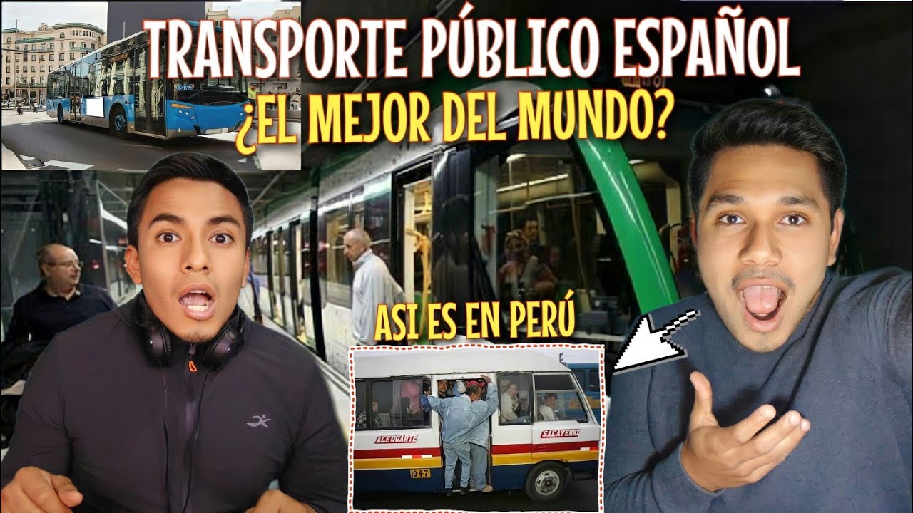 El Transporte público de Madrid, España??!Un ejemplo para el mundo!/??Peruanos Reaccionan