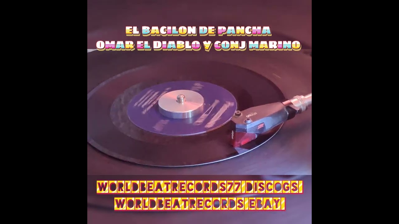 Omar el diablo con El Conjunto Marino - El Bacilon de Pancha - Guapacha- Producciónes Bate-B-03-A