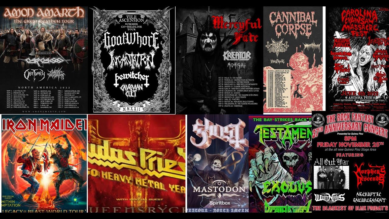 Rock Fantasy Files Top Concerts of 2022