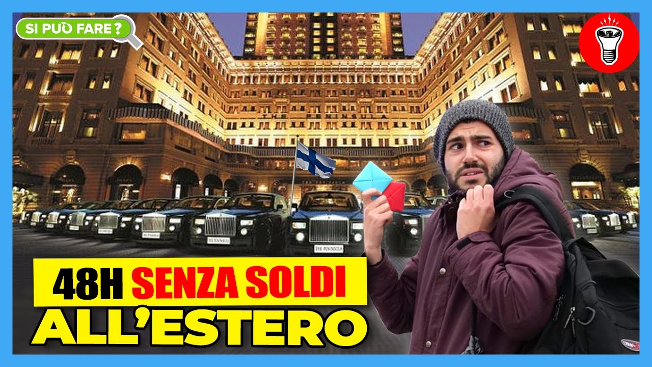 Sopravvivere 48 ore SENZA SOLDI nella città più COSTOSA d'Europa - [Si Può Fare?] - theShow