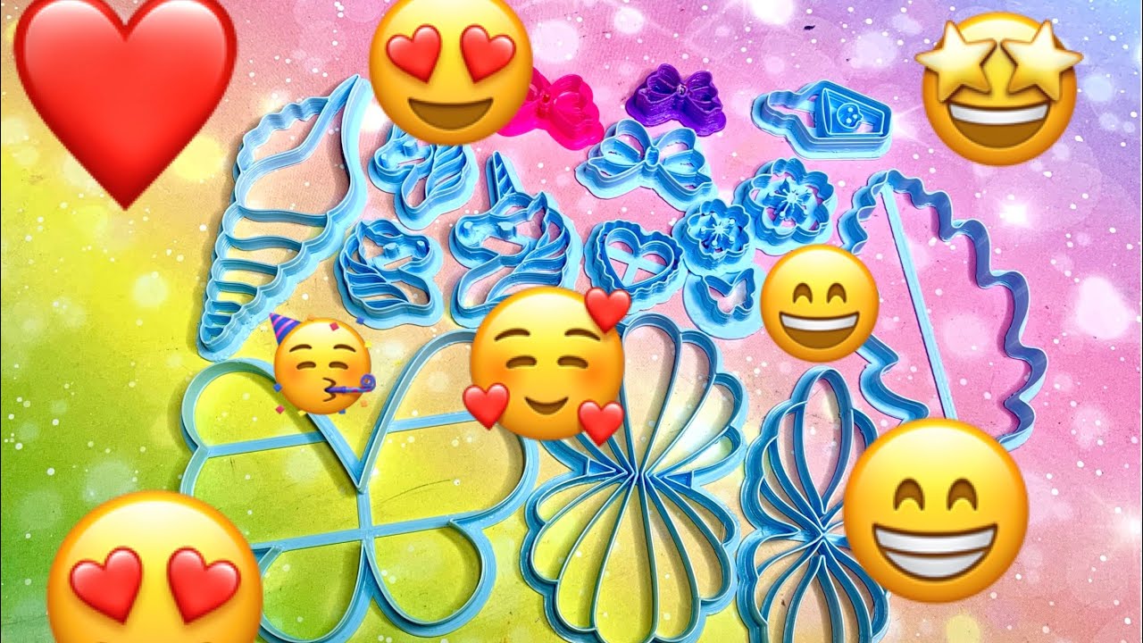 Acquisti creativi da Happy Molds 3D !!! Bellissimi cutter ???