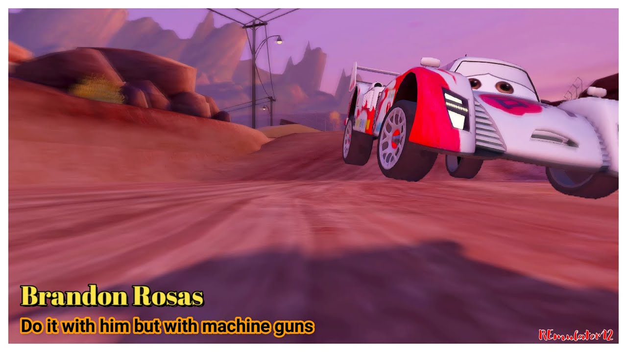 Cars 2 The Video Game | Shu Todoroki - Battle Race (Machine Guns) | Radiator Sprint 9 Laps
