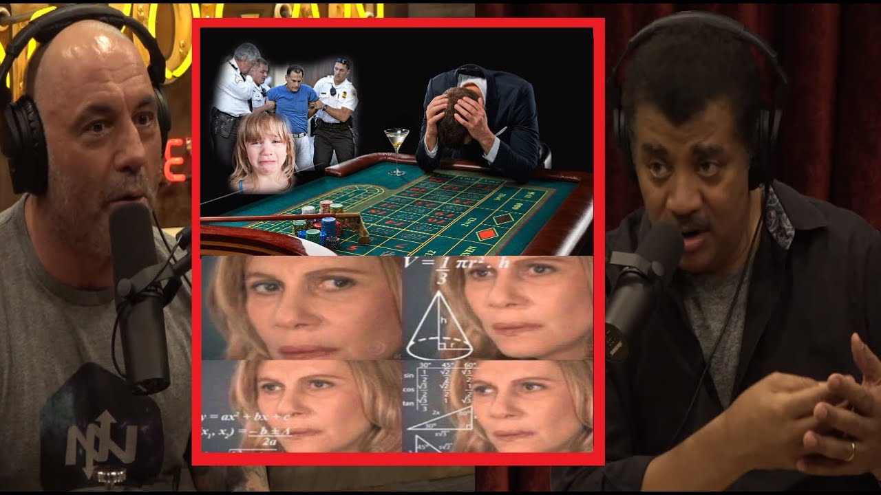 Joe Rogan: Neil On How Casinos NEEDS Stupid People!!! Gambling & Basic Statistics
