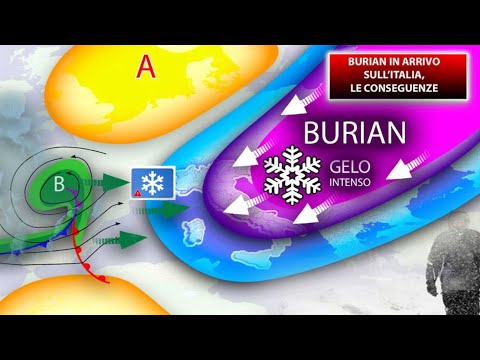 METEO - ARRIVA LA NEVE E IL GELO A FINE MESE !!!