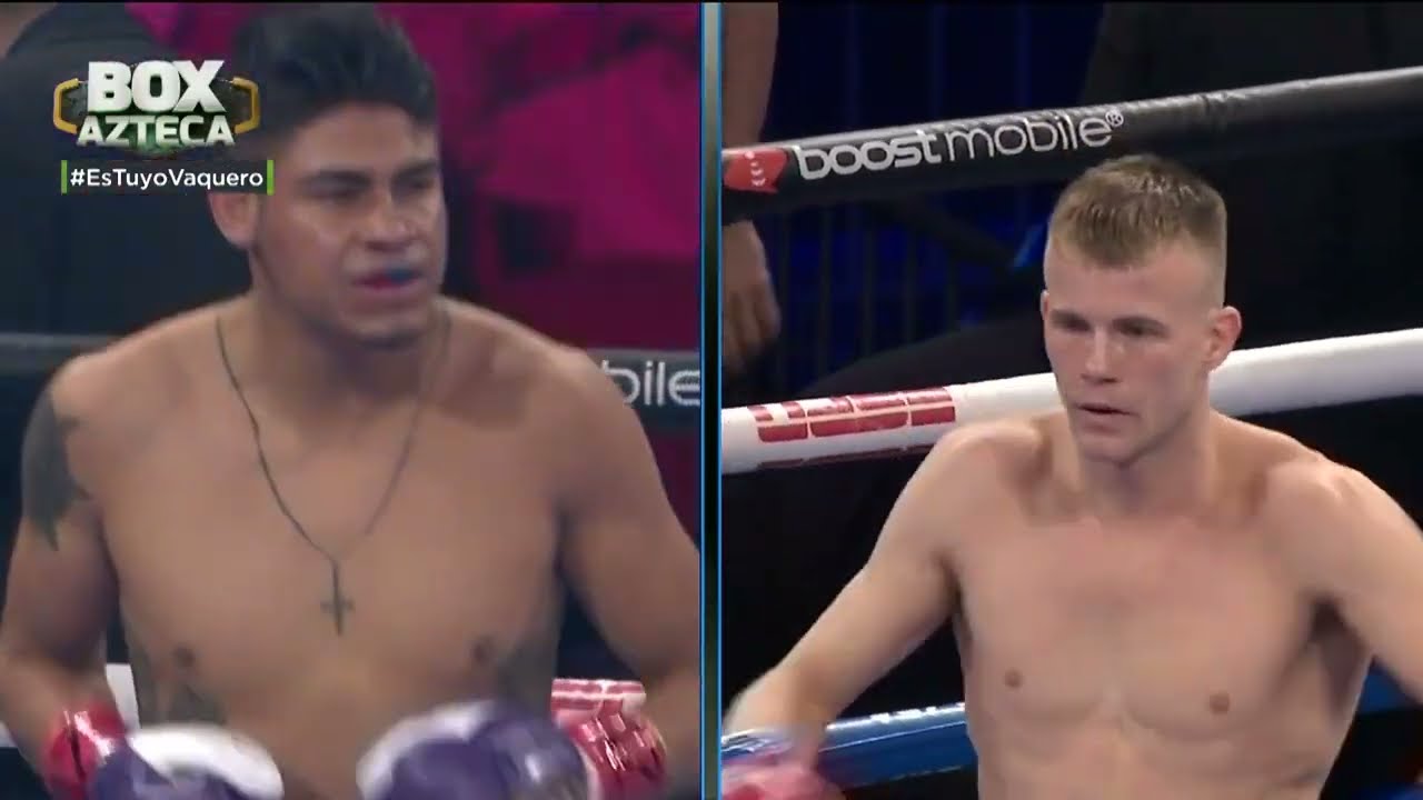 Resumen | 'Vaquero' Navarrete vs Liam Wilson #BoxAzteca ?