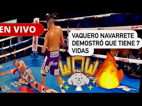 VAQUERO NAVARRETE SUFRE PERO NOQUEA A LIAM WILSON PARA CORONARSE  EN LAS 130 LIBRA. #boxeo ????