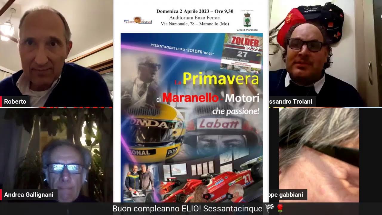 Buon Compleanno, ELIO De Angelis!