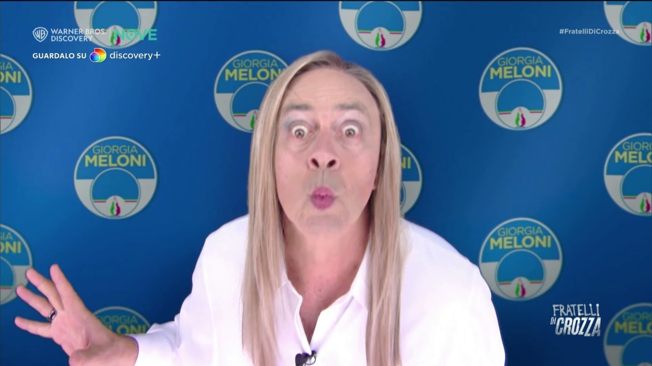 Crozza imita Giorgia Meloni | Fratelli di Crozza 17.03.2023