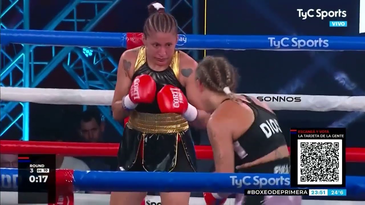 Juliana Basualdo vs. Julieta Cardozo - Boxeo de Primera - TyCSports
