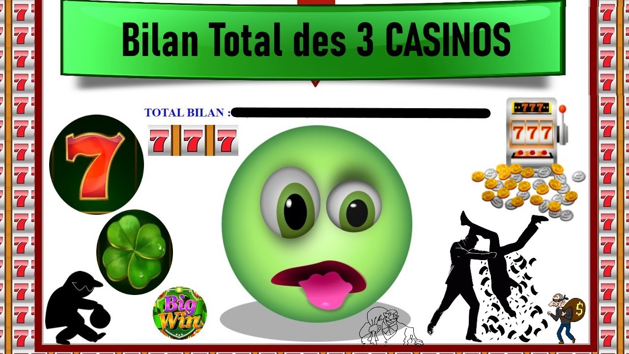 Le BILAN des GAINS & PERTES sur les 3 CASINOS ? lol résultat au top ! ?