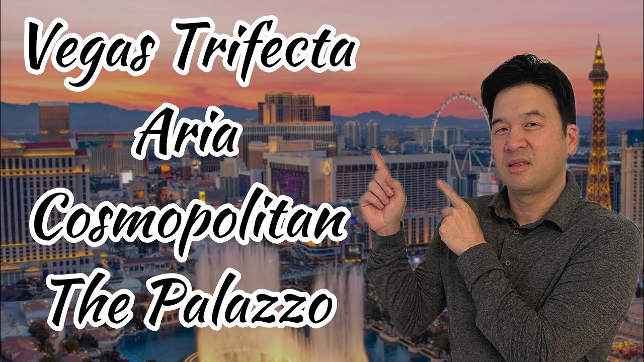 Staying at the Top 3 Casinos in Vegas Aria | Cosmopolitan | Palazzo Vlog