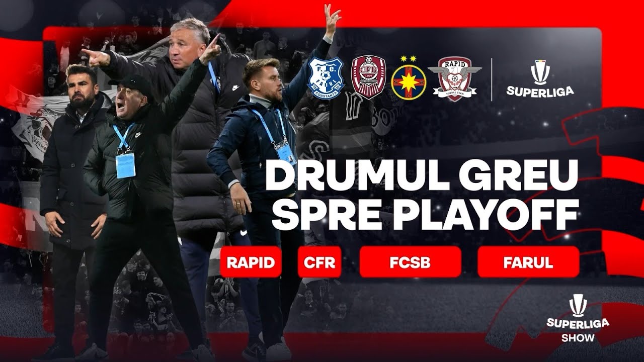 SuperLiga Show S02E07: Lungul drum spre playoff; Săgeată spre golgheteri; Go Super, FCSB!