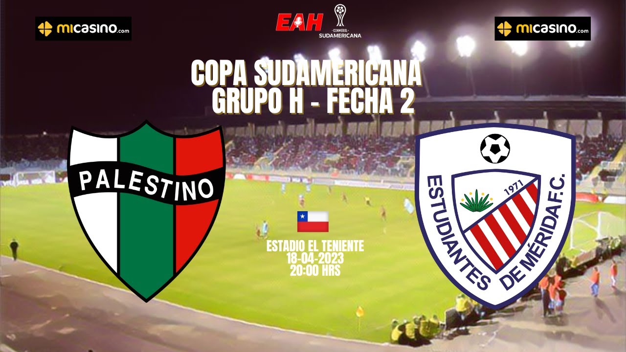 PALESTINO vs ESTUDIANTES DE MERIDA [#ENVIVO]