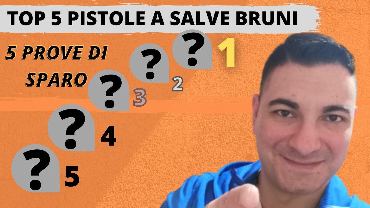 Top 5 migliori pistole a SALVE Bruni | con prova di sparo
