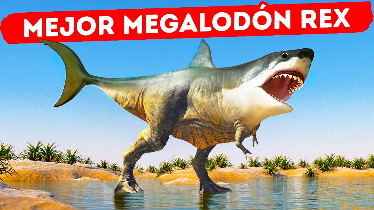 ¿Qué pasaría si el Megalodón y T-Rex se convirtieran en una sola criatura?