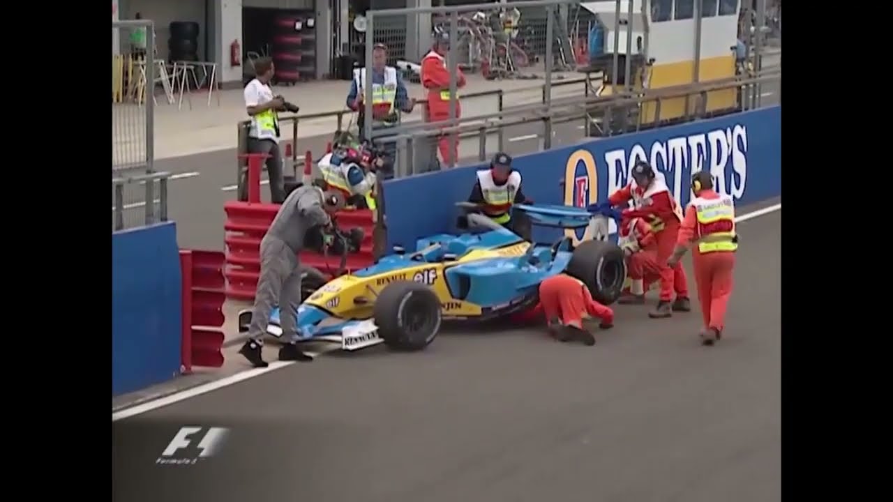 F1 – Old-school track marshalls Compilation