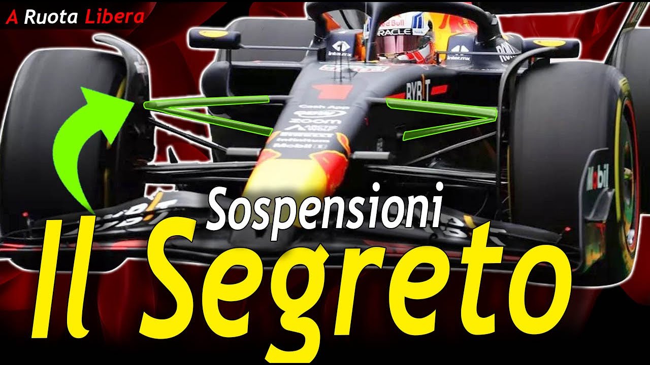 Formula 1 - IL SEGRETO DELLE SOSPENSIONI RED BULL USA AMMORTIZZATORI DI UN PICK UP