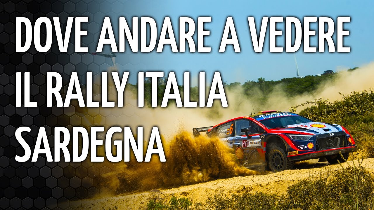 GUIDA alle PROVE del RALLY ITALIA SARDEGNA 2023
