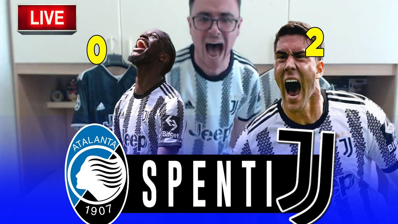 VLAHOVIC MI FA SBO**ARE!!!!! ATALANTA JUVENTUS 0-2 | REAZIONE TIFOSO JUVENTINO