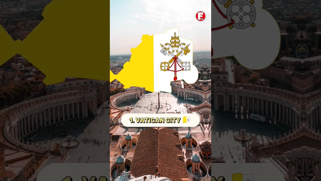 World Top 5 Smallest Country?? #shorts #shortvideo #viral #smallestcountries