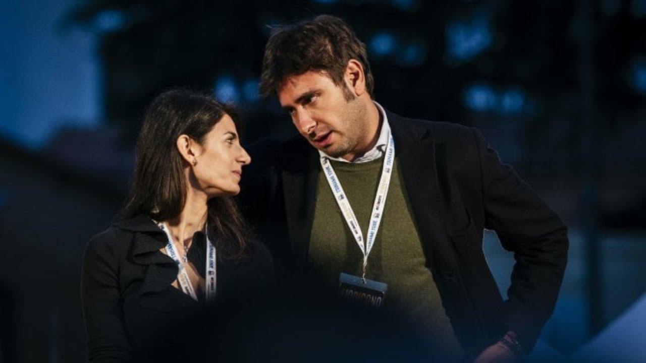 Alessandro di Battista e Virgini Raggi | diMartedì 06.06.2023