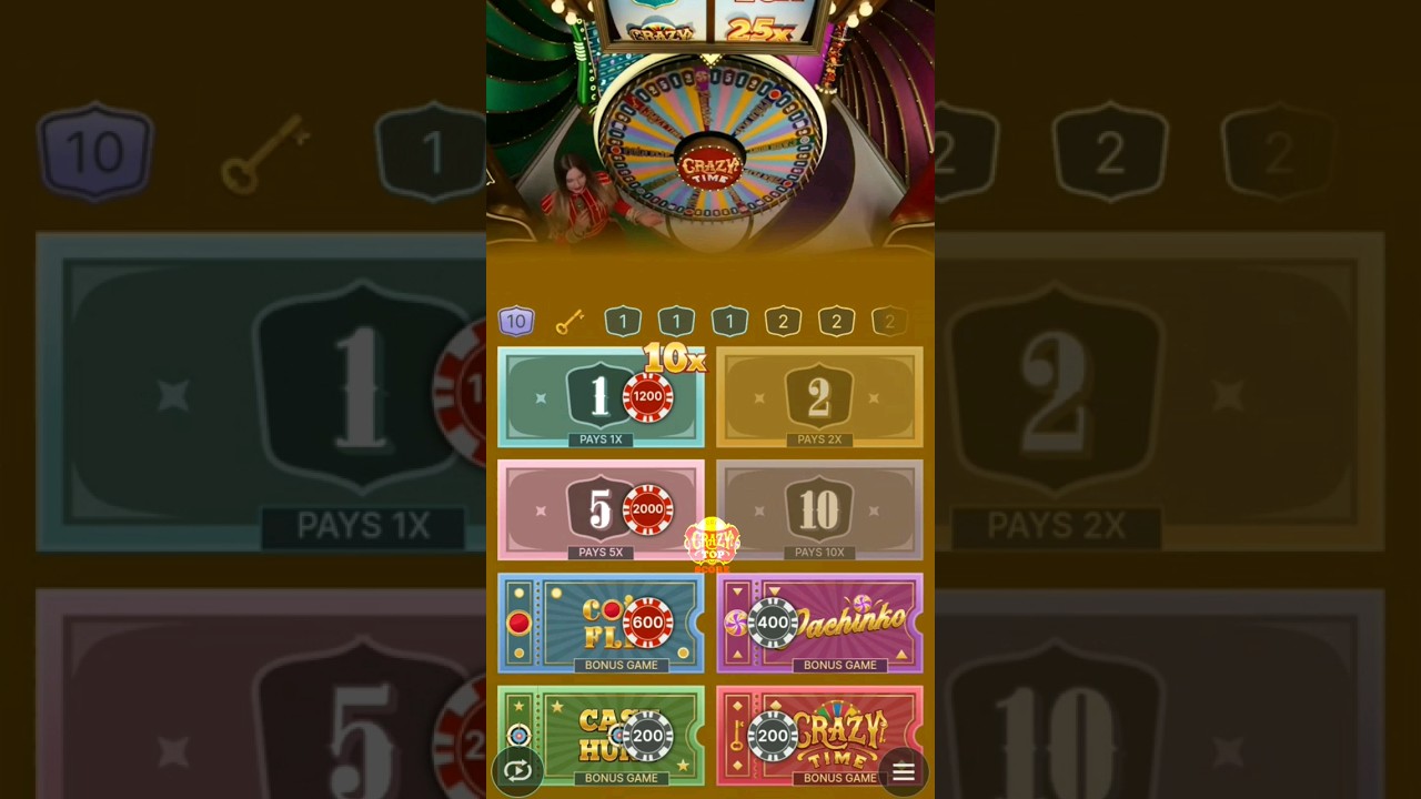 Crazy time number 1 top slot 10x | today big win 13000 BDT |#crazytopscore #crazytime #casino