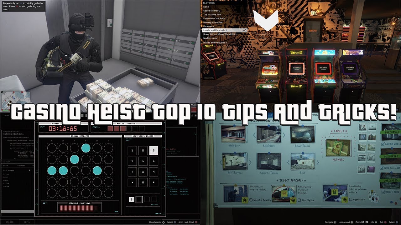 GTA Online Diamond Casino Heist Top 10 Tips And Tricks