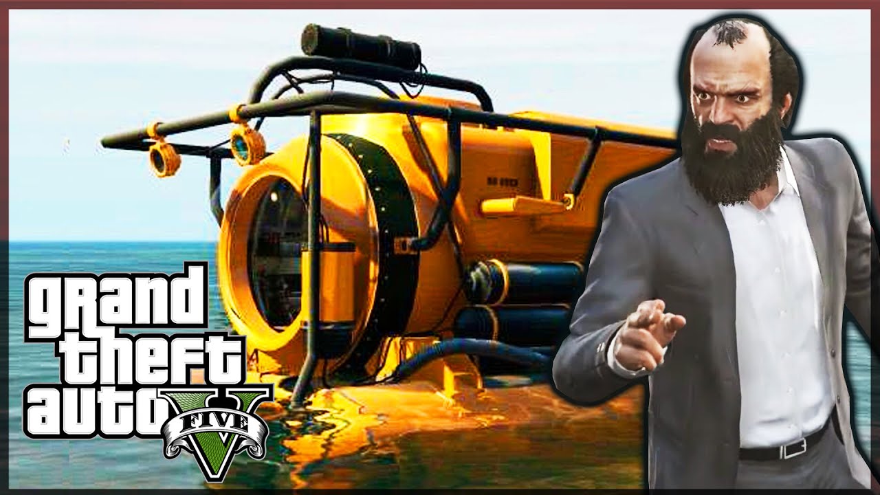 GTA V (Modo historia): Robamos un SUBMARINO #5