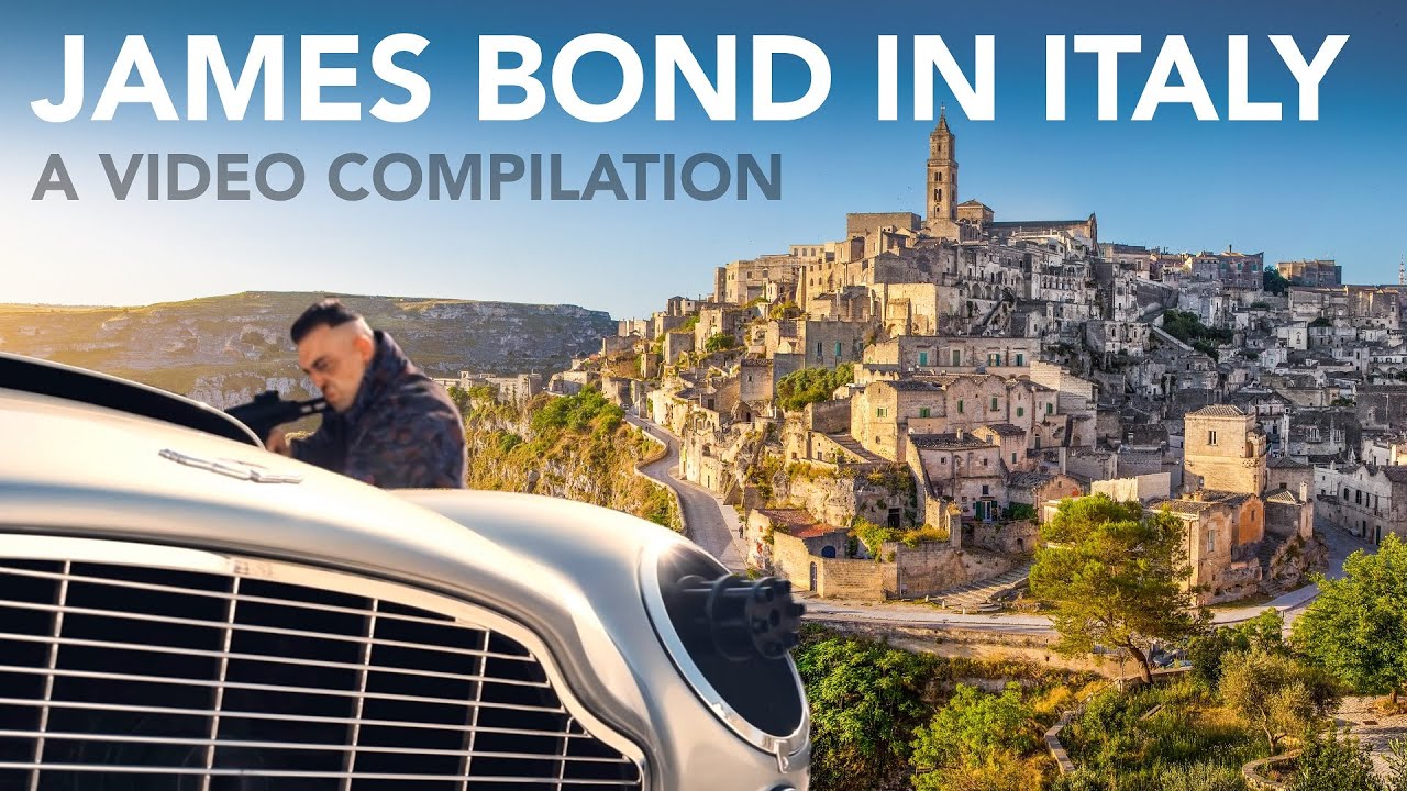 JAMES BOND IN ITALY - a compilation (1962-2021)