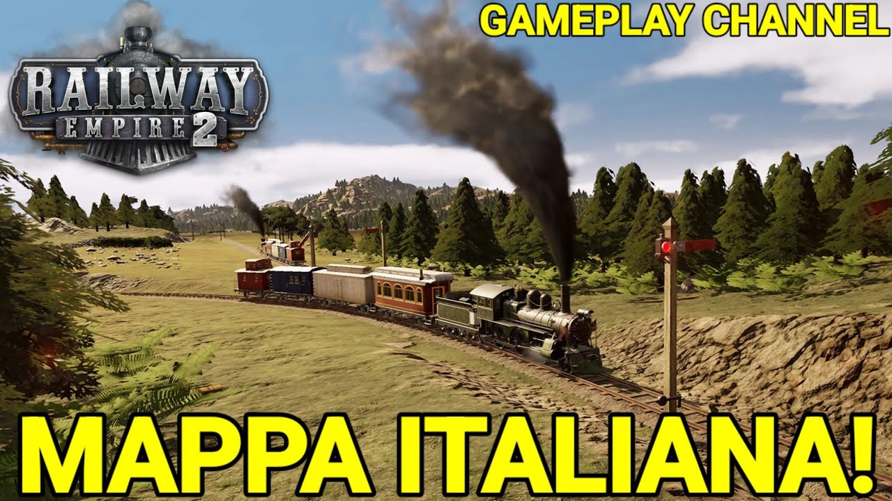 MAPPA ITALIANA! | Railway Empire 2 | Full HD ITA