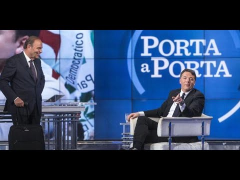 Matteo Renzi “L’addio a Berlusconi” Porta a Porta 12.06.2023