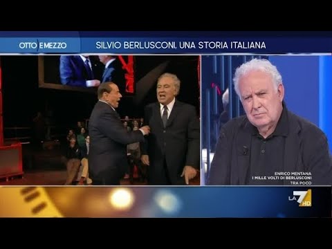 Michele Santoro "L'addio a Silvio Berlusconi" - Puntata Otto e Mezzo 12.06.2023