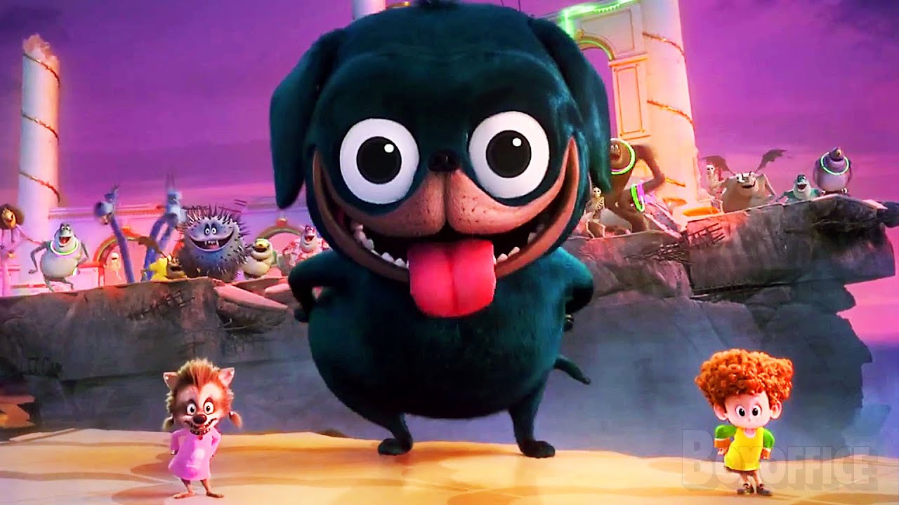 Monstruos bailando Macarena (los mejores momentos musicales de Hotel Transilvania 3) ? 4K